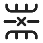 Table Row Delete SVG Icon